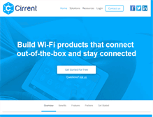 Tablet Screenshot of cirrent.com